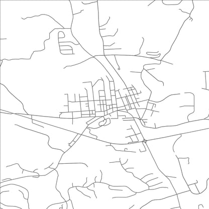 ROAD MAP OF MARS, PENNSYLVANIA BY MAPBAKES