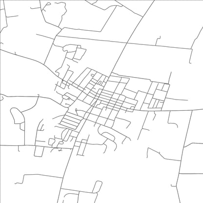 ROAD MAP OF MARTINSBURG, PENNSYLVANIA BY MAPBAKES