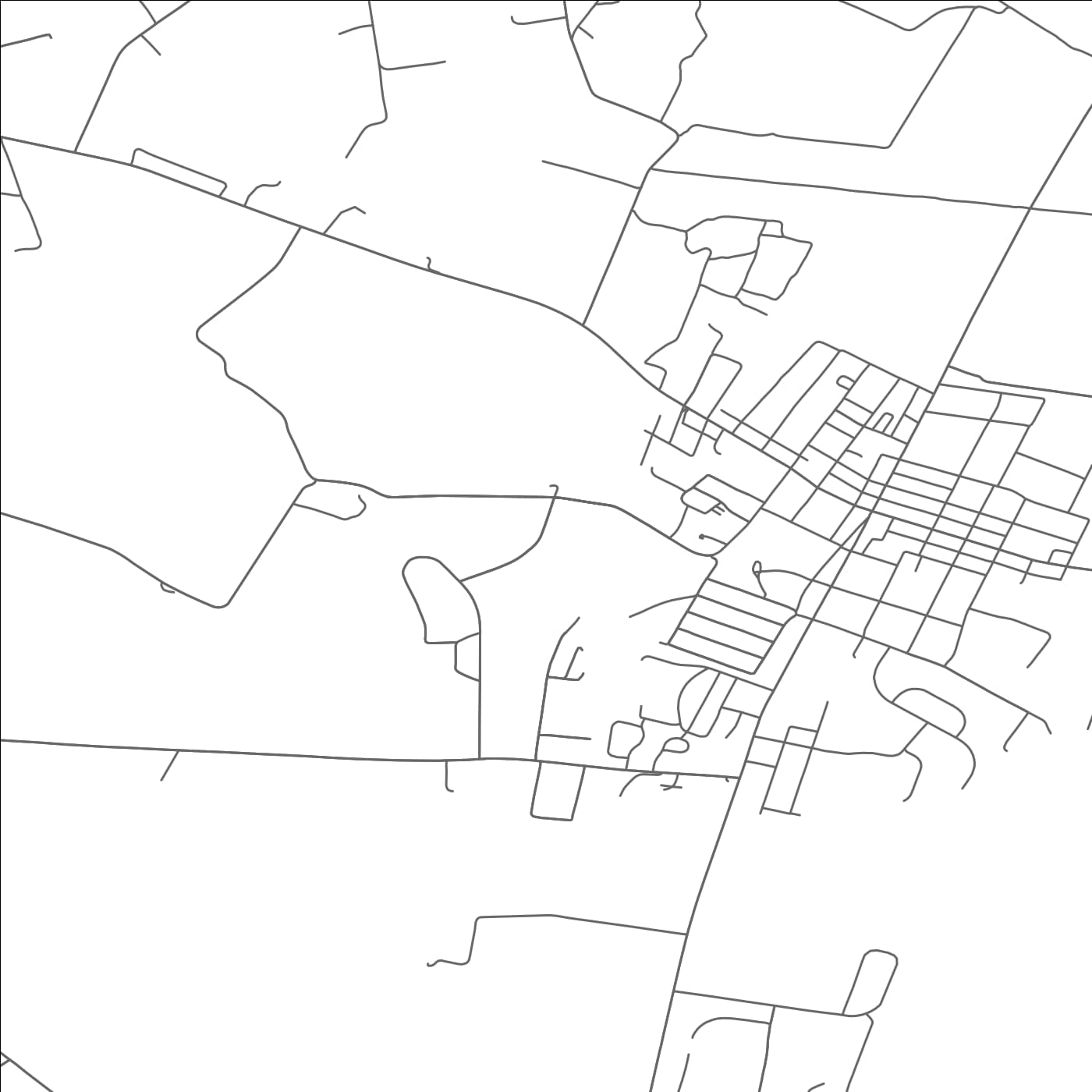 ROAD MAP OF MARTINSBURG JUNCTION, PENNSYLVANIA BY MAPBAKES