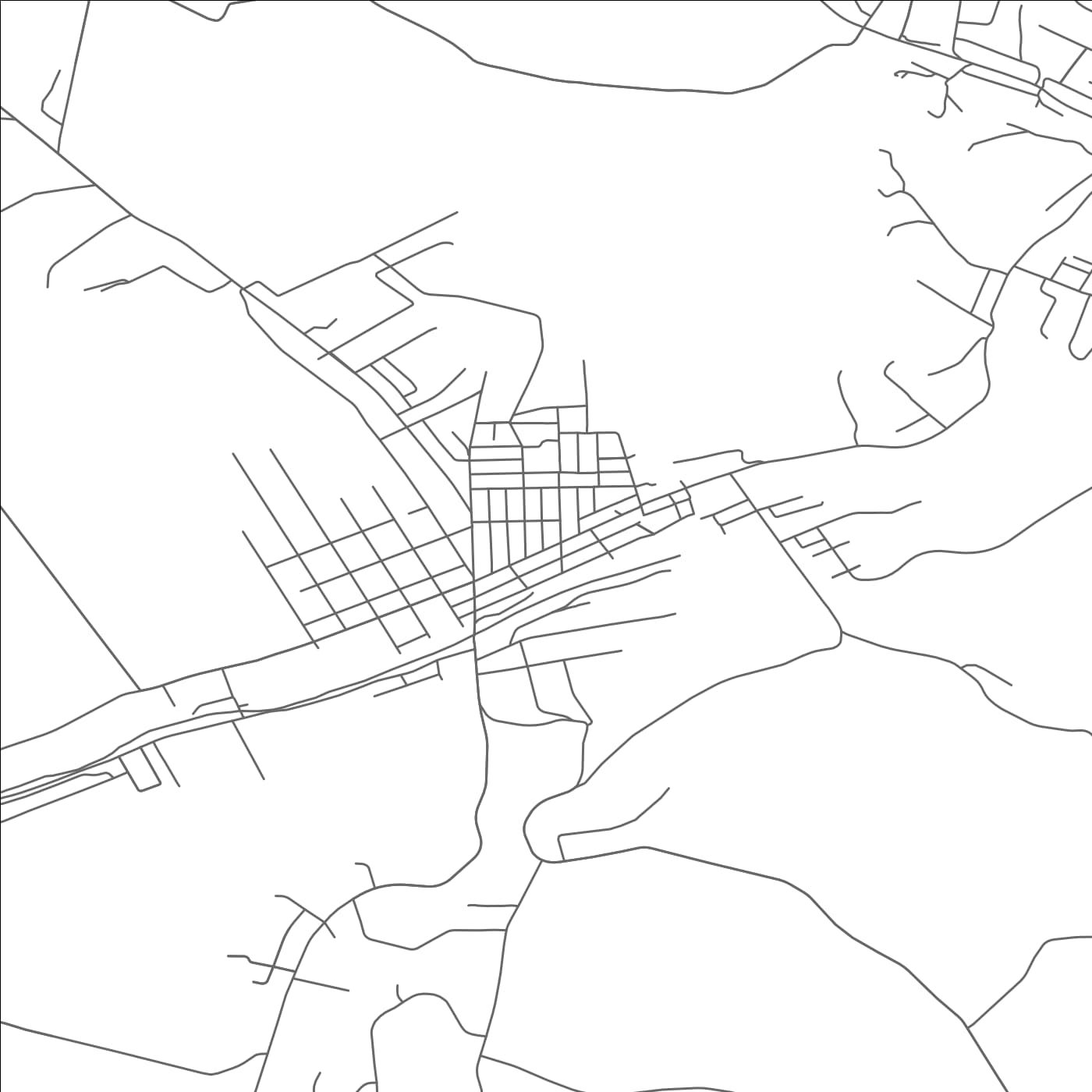 ROAD MAP OF MCDONALD, PENNSYLVANIA BY MAPBAKES