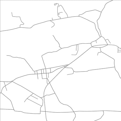 ROAD MAP OF MCKEANSBURG, PENNSYLVANIA BY MAPBAKES