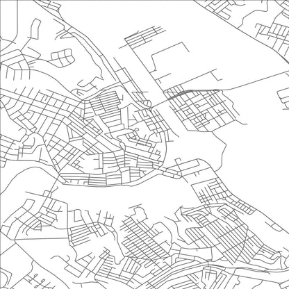 ROAD MAP OF MCKEES ROCKS, PENNSYLVANIA BY MAPBAKES