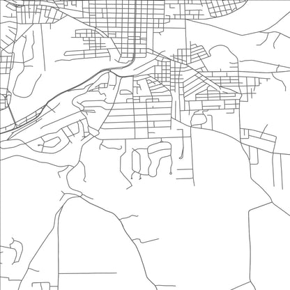 ROAD MAP OF MEADOWOOD, PENNSYLVANIA BY MAPBAKES