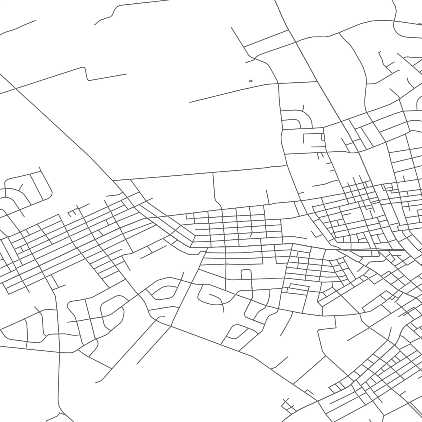 ROAD MAP OF MIDWAY, PENNSYLVANIA BY MAPBAKES