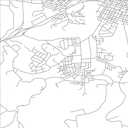 ROAD MAP OF MOHNTON, PENNSYLVANIA BY MAPBAKES