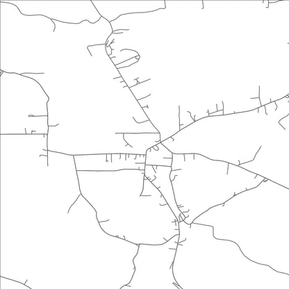 ROAD MAP OF MORRISDALE, PENNSYLVANIA BY MAPBAKES