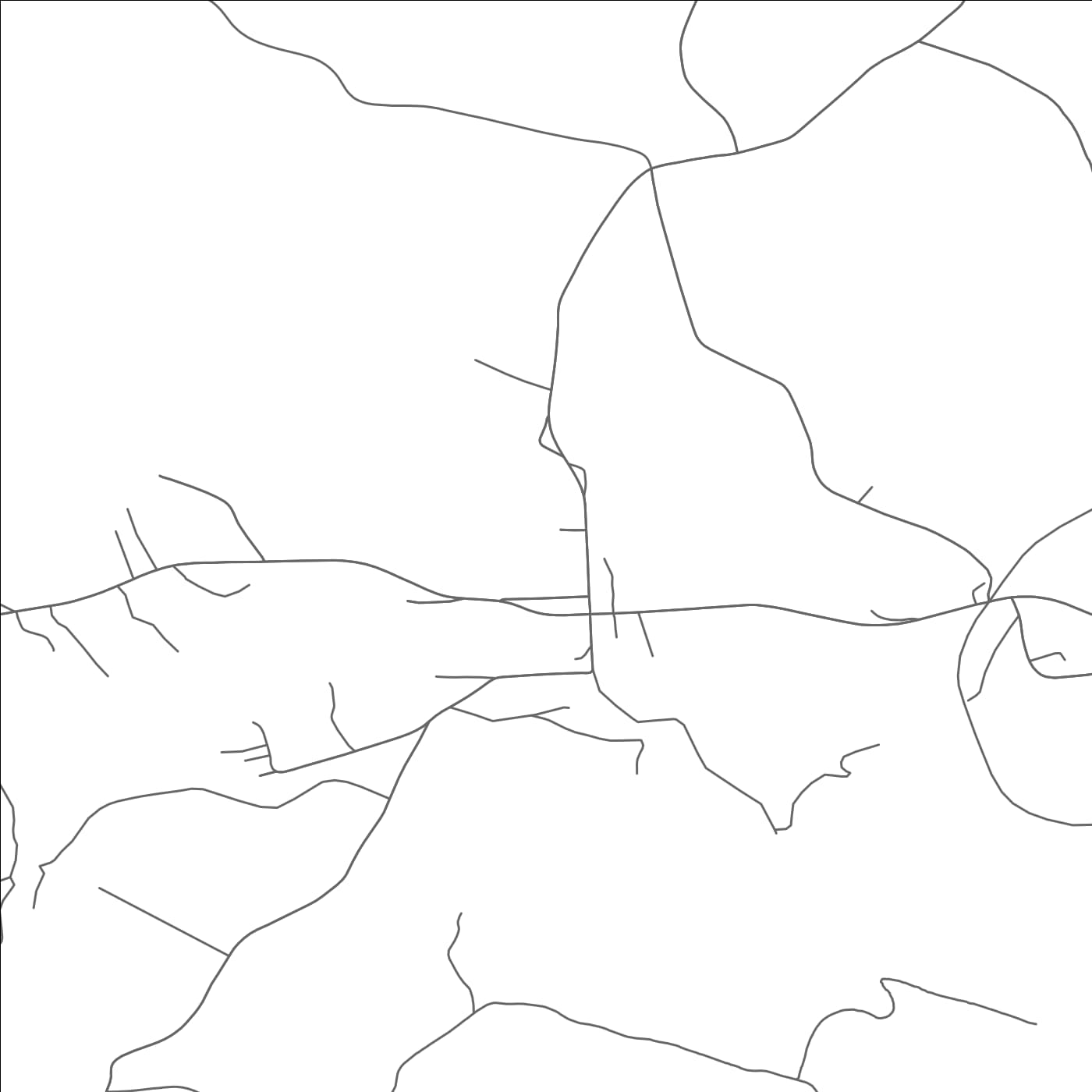 ROAD MAP OF MOSHANNON, PENNSYLVANIA BY MAPBAKES