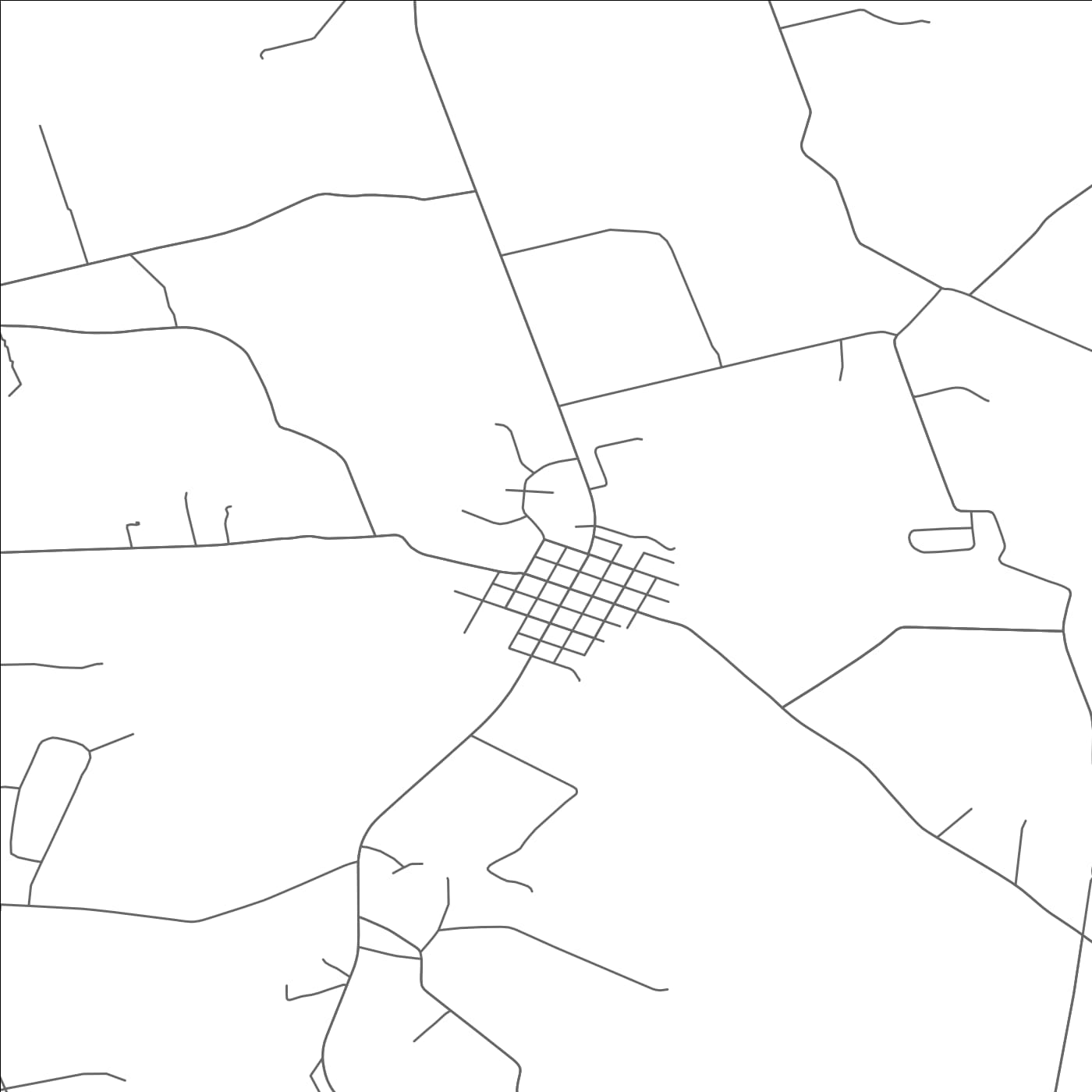 ROAD MAP OF MOUNT AETNA, PENNSYLVANIA BY MAPBAKES