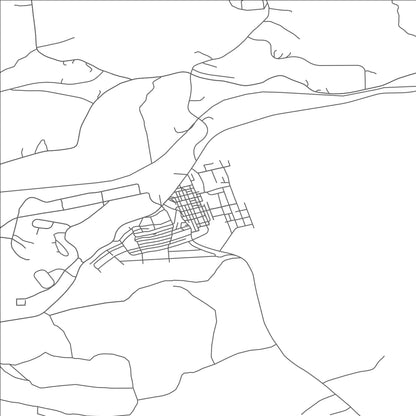 ROAD MAP OF MOUNT GRETNA HEIGHTS, PENNSYLVANIA BY MAPBAKES