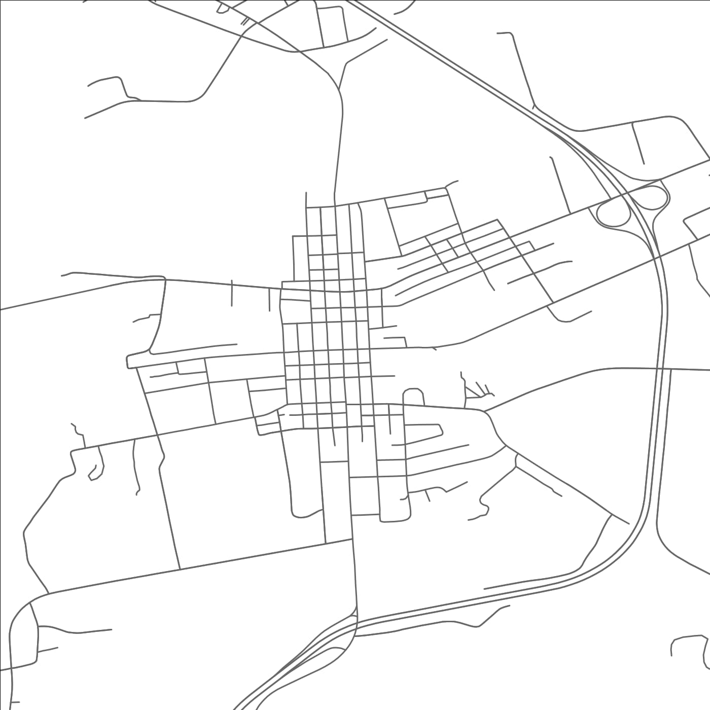 ROAD MAP OF MUNCY, PENNSYLVANIA BY MAPBAKES