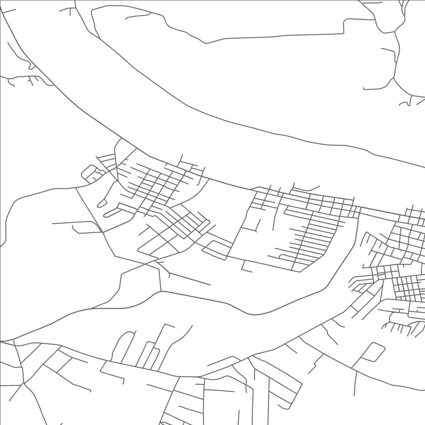 ROAD MAP OF NEW EAGLE, PENNSYLVANIA BY MAPBAKES