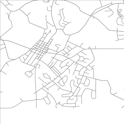 ROAD MAP OF NEW FREEDOM, PENNSYLVANIA BY MAPBAKES