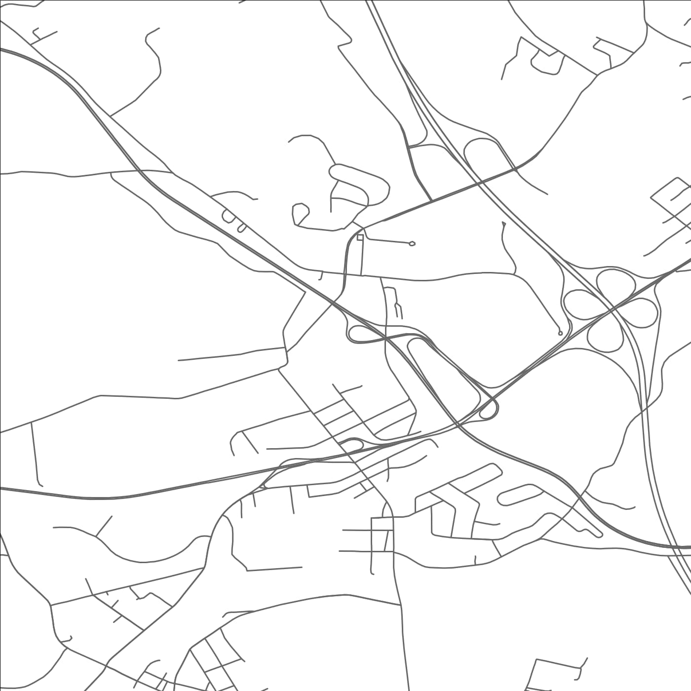 ROAD MAP OF NEW STANTON, PENNSYLVANIA BY MAPBAKES