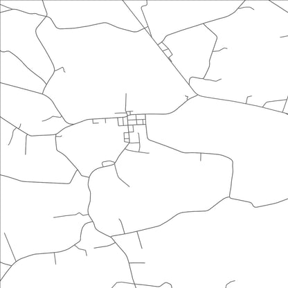 ROAD MAP OF NEW TRIPOLI, PENNSYLVANIA BY MAPBAKES