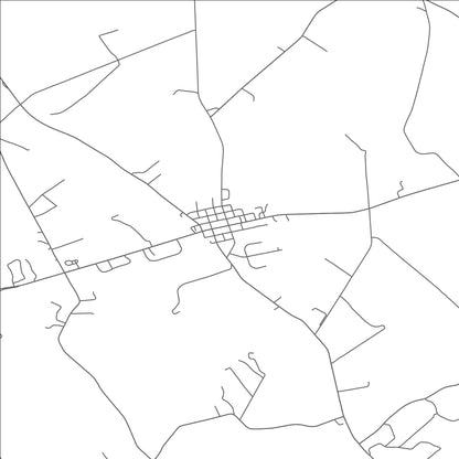 ROAD MAP OF NEWBURG, PENNSYLVANIA BY MAPBAKES