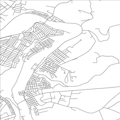 ROAD MAP OF NORTH APOLLO, PENNSYLVANIA BY MAPBAKES