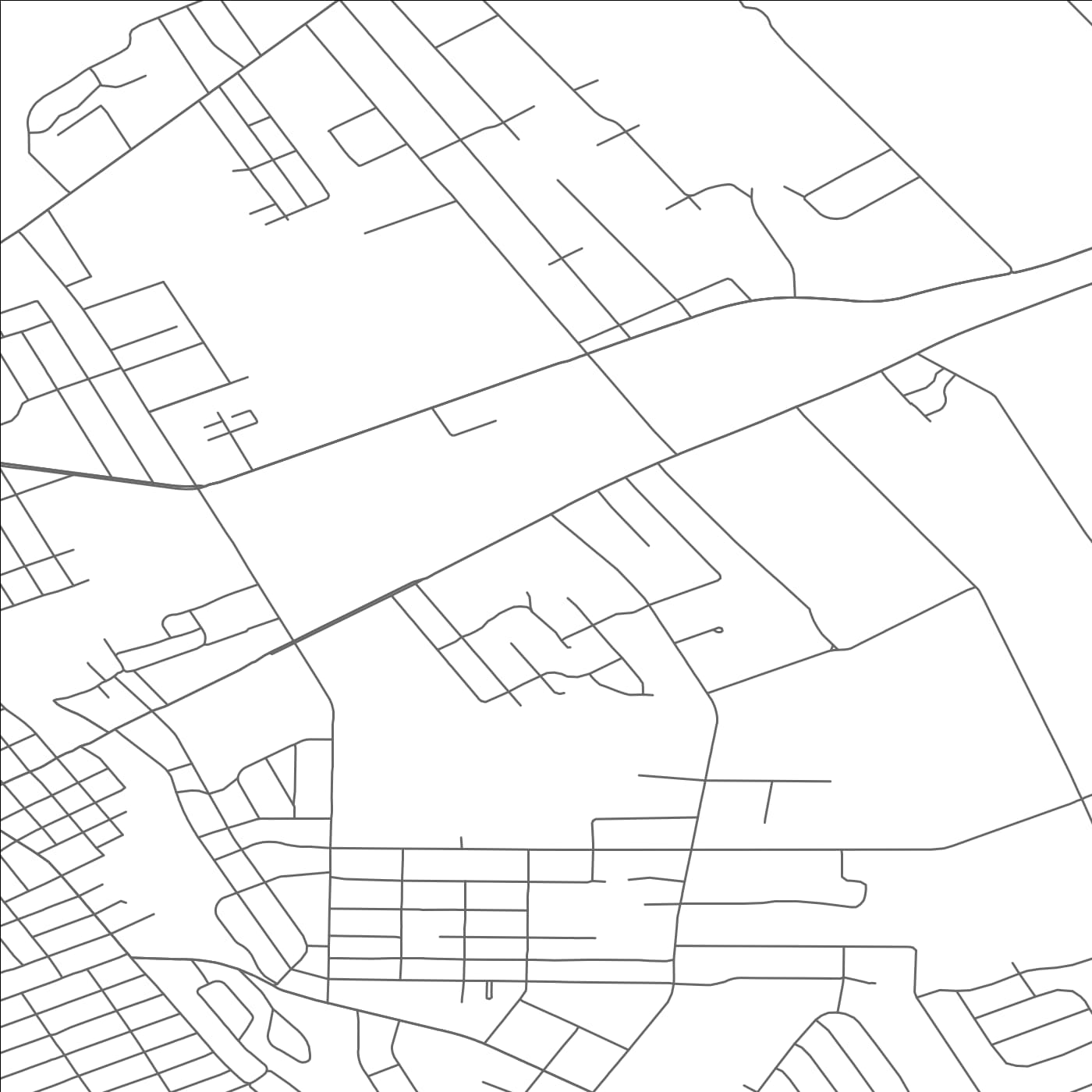 ROAD MAP OF NORTHWEST HARBORCREEK, PENNSYLVANIA BY MAPBAKES