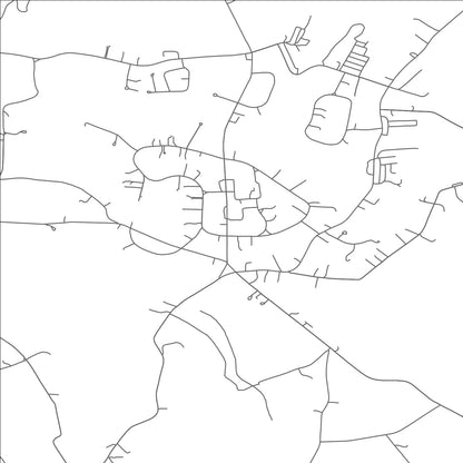 ROAD MAP OF NORVELT, PENNSYLVANIA BY MAPBAKES