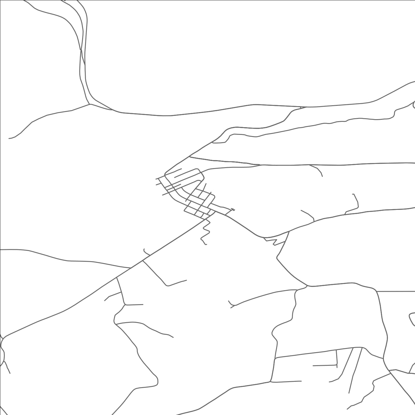 ROAD MAP OF NUREMBERG, PENNSYLVANIA BY MAPBAKES