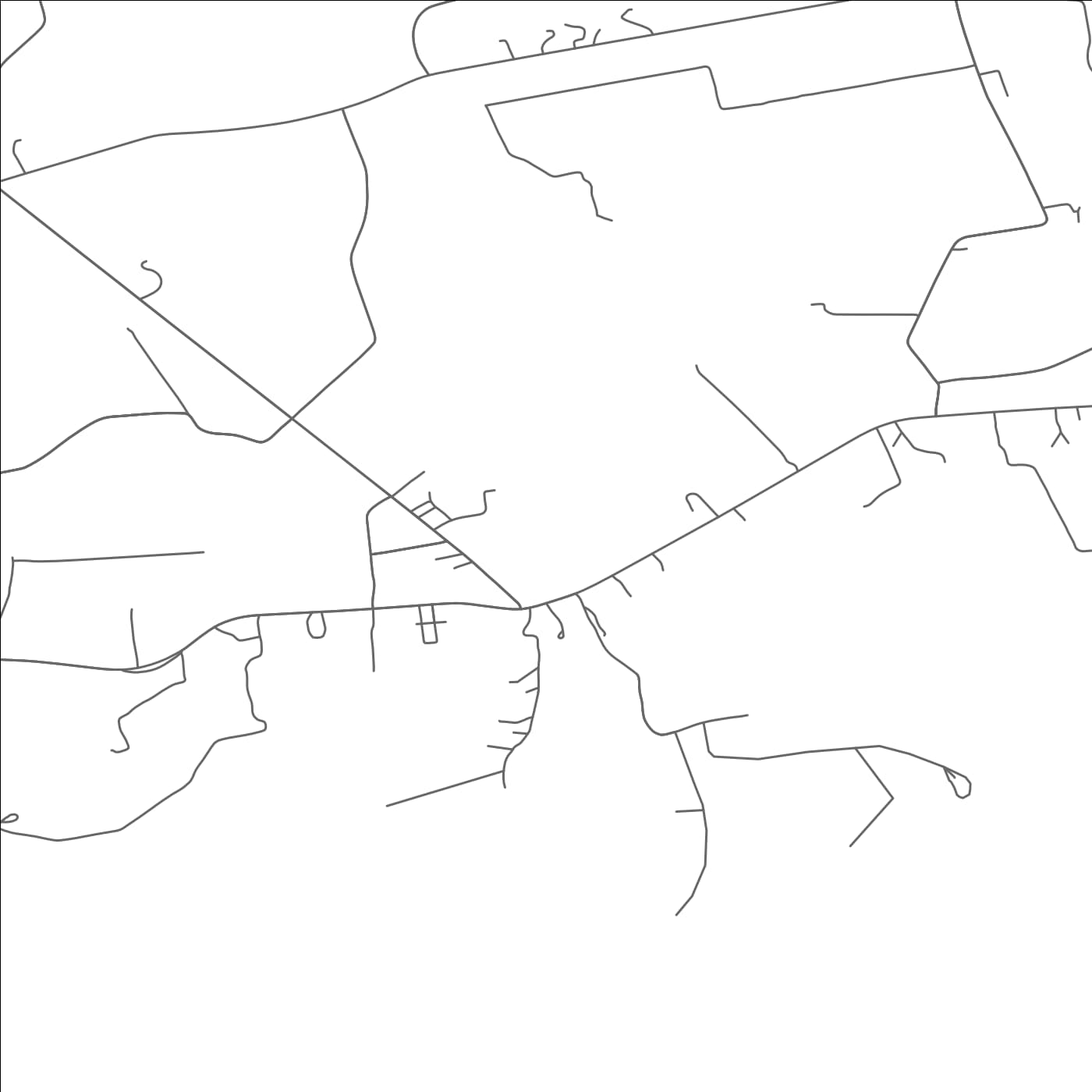 ROAD MAP OF PAXTONVILLE, PENNSYLVANIA BY MAPBAKES