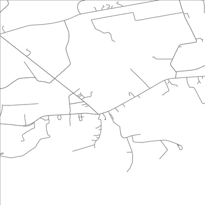 ROAD MAP OF PAXTONVILLE, PENNSYLVANIA BY MAPBAKES