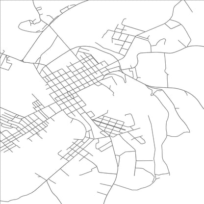 ROAD MAP OF PHILIPSBURG, PENNSYLVANIA BY MAPBAKES