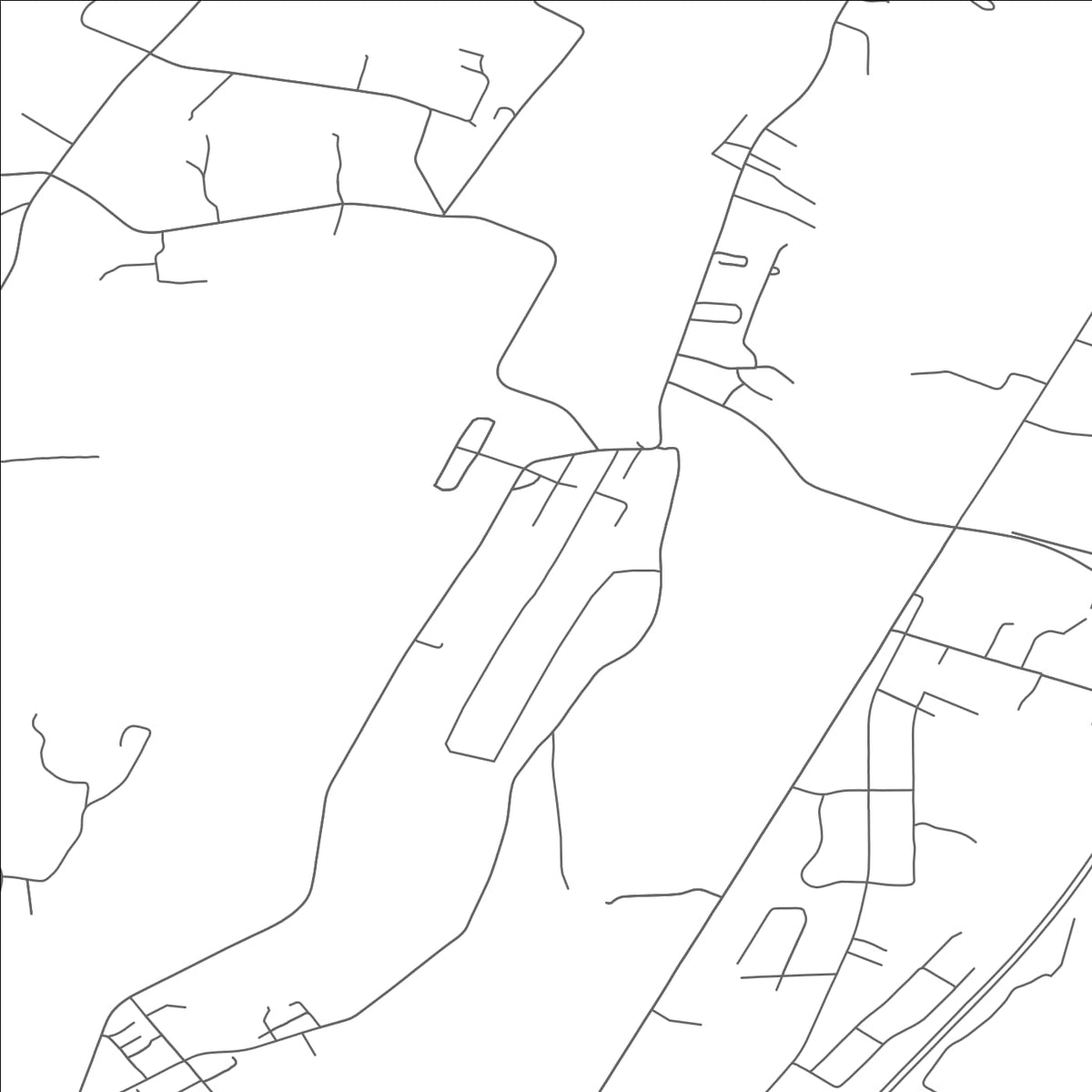ROAD MAP OF PINECROFT, PENNSYLVANIA BY MAPBAKES