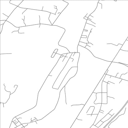 ROAD MAP OF PINECROFT, PENNSYLVANIA BY MAPBAKES