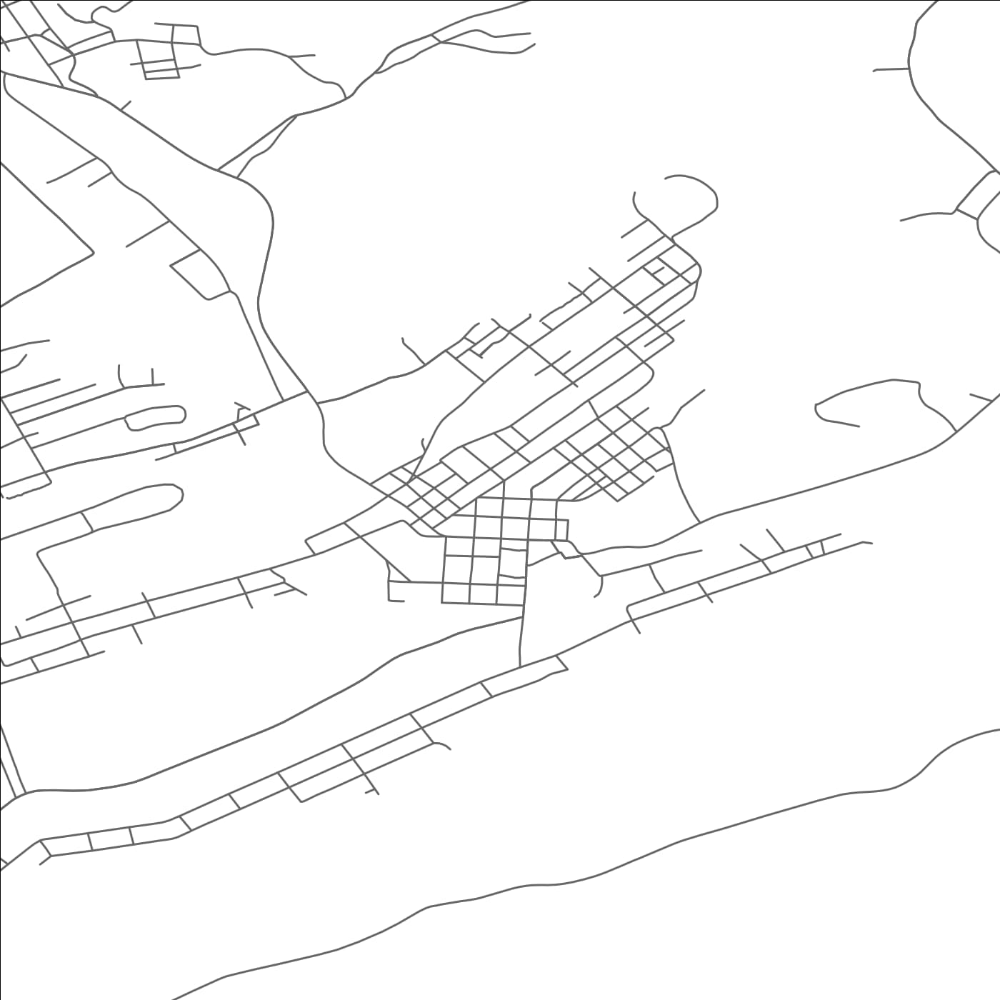 ROAD MAP OF PORT CARBON, PENNSYLVANIA BY MAPBAKES