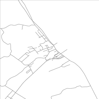 ROAD MAP OF PORTLAND, PENNSYLVANIA BY MAPBAKES