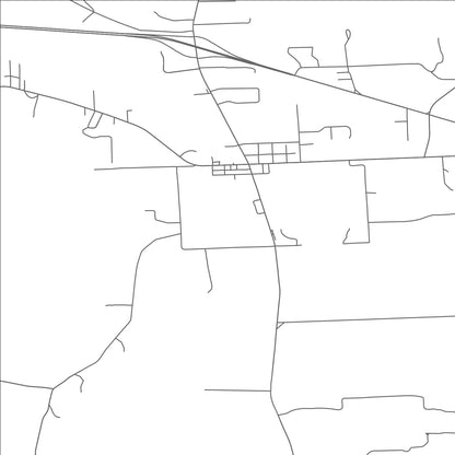 ROAD MAP OF PROSPECT, PENNSYLVANIA BY MAPBAKES