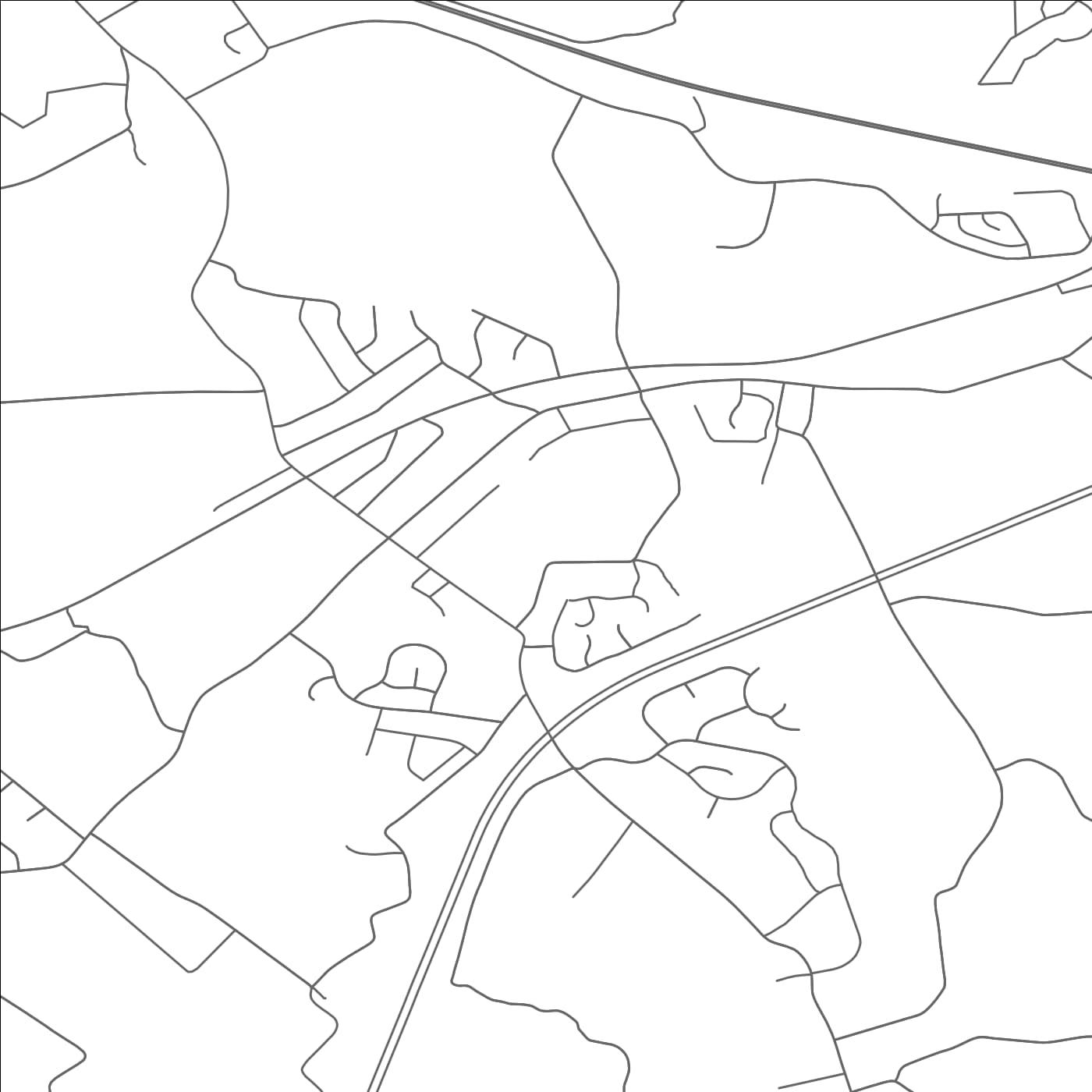 ROAD MAP OF REAMSTOWN, PENNSYLVANIA BY MAPBAKES