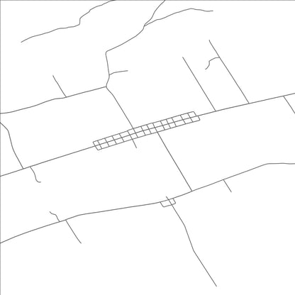 ROAD MAP OF REBERSBURG, PENNSYLVANIA BY MAPBAKES