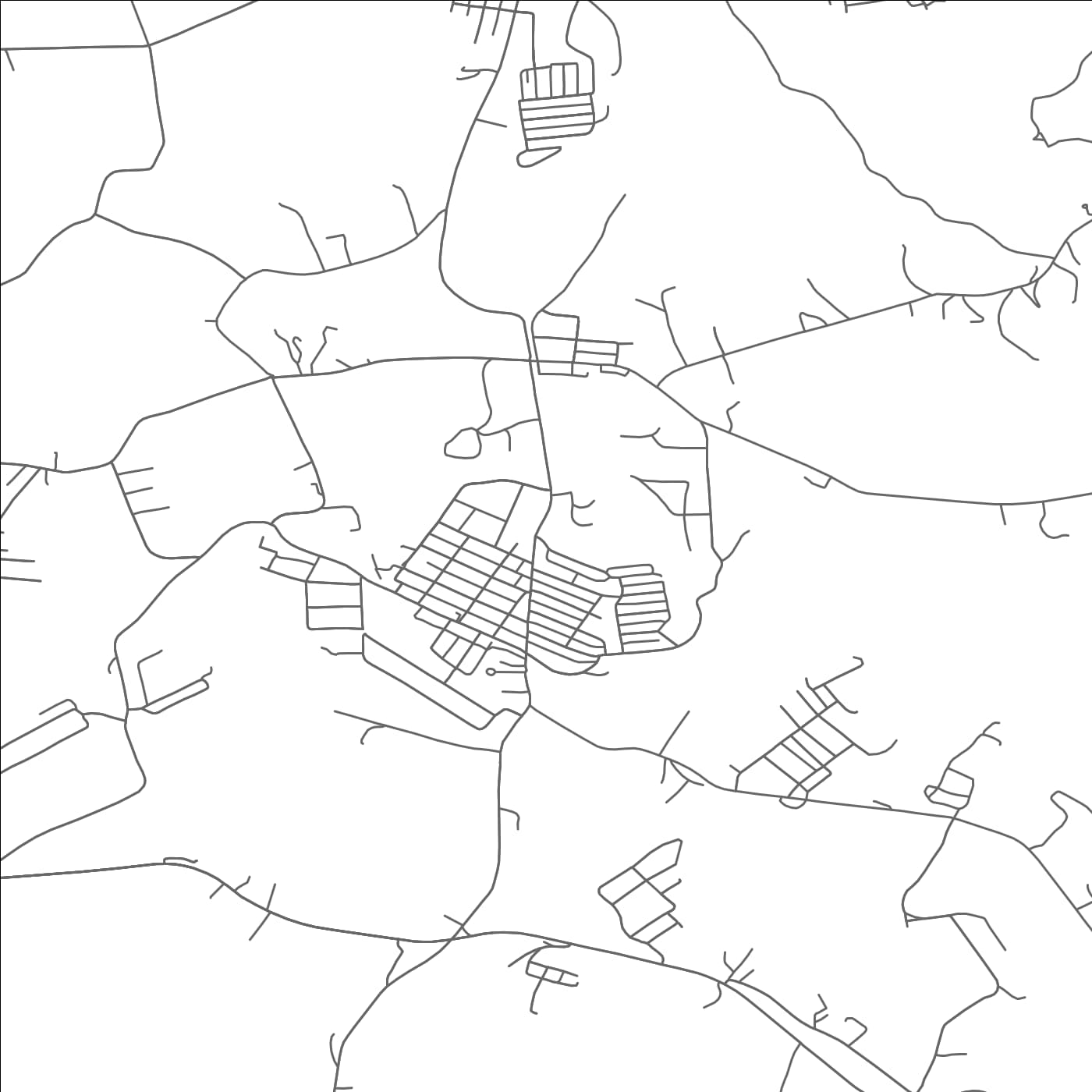 ROAD MAP OF REPUBLIC, PENNSYLVANIA BY MAPBAKES