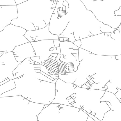 ROAD MAP OF REPUBLIC, PENNSYLVANIA BY MAPBAKES