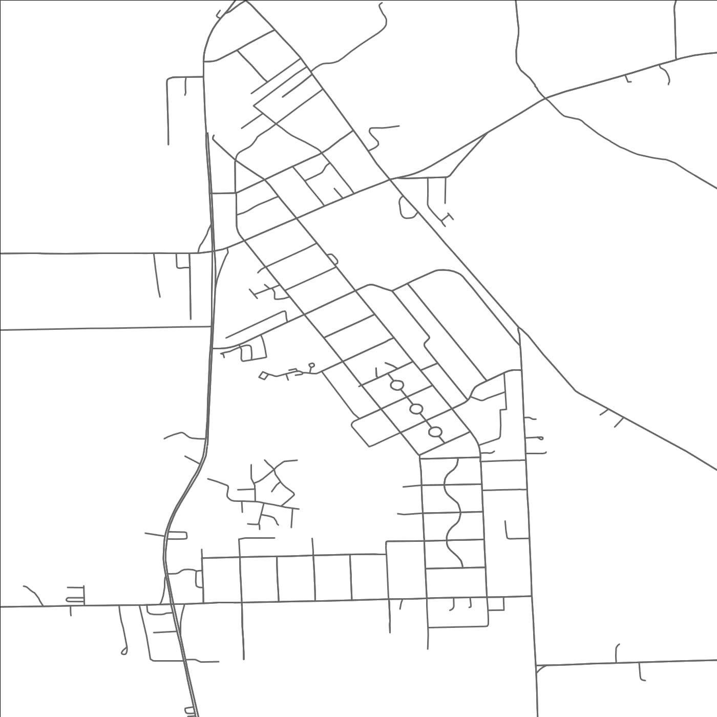 ROAD MAP OF REYNOLDS HEIGHTS, PENNSYLVANIA BY MAPBAKES