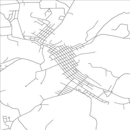 ROAD MAP OF REYNOLDSVILLE, PENNSYLVANIA BY MAPBAKES