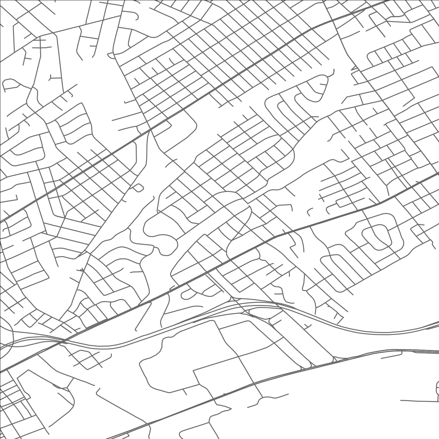 ROAD MAP OF RIDLEY PARK, PENNSYLVANIA BY MAPBAKES