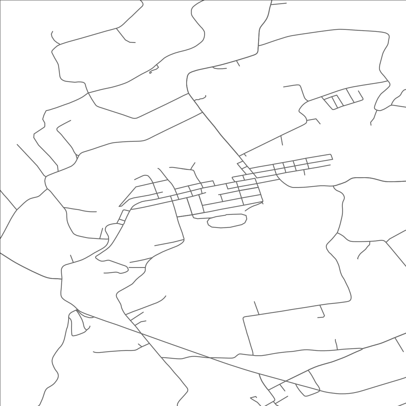 ROAD MAP OF RINGTOWN, PENNSYLVANIA BY MAPBAKES