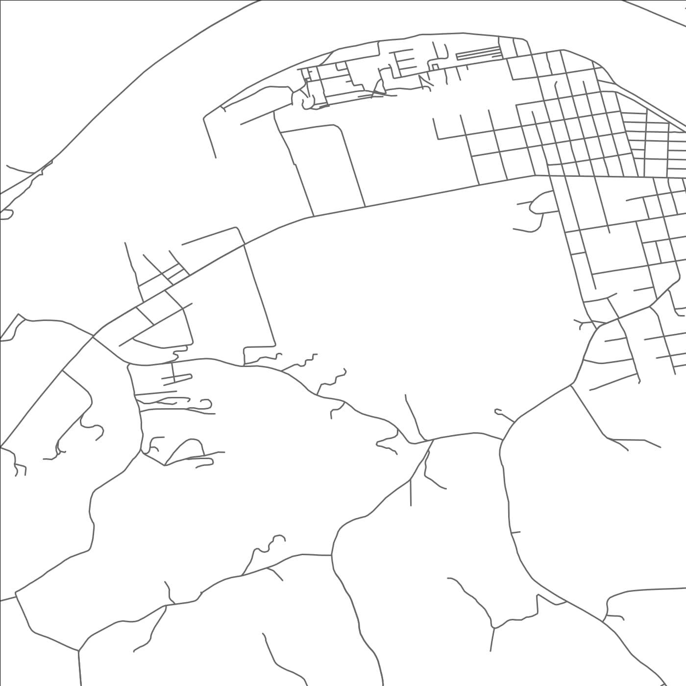 ROAD MAP OF RIVERSIDE, PENNSYLVANIA BY MAPBAKES