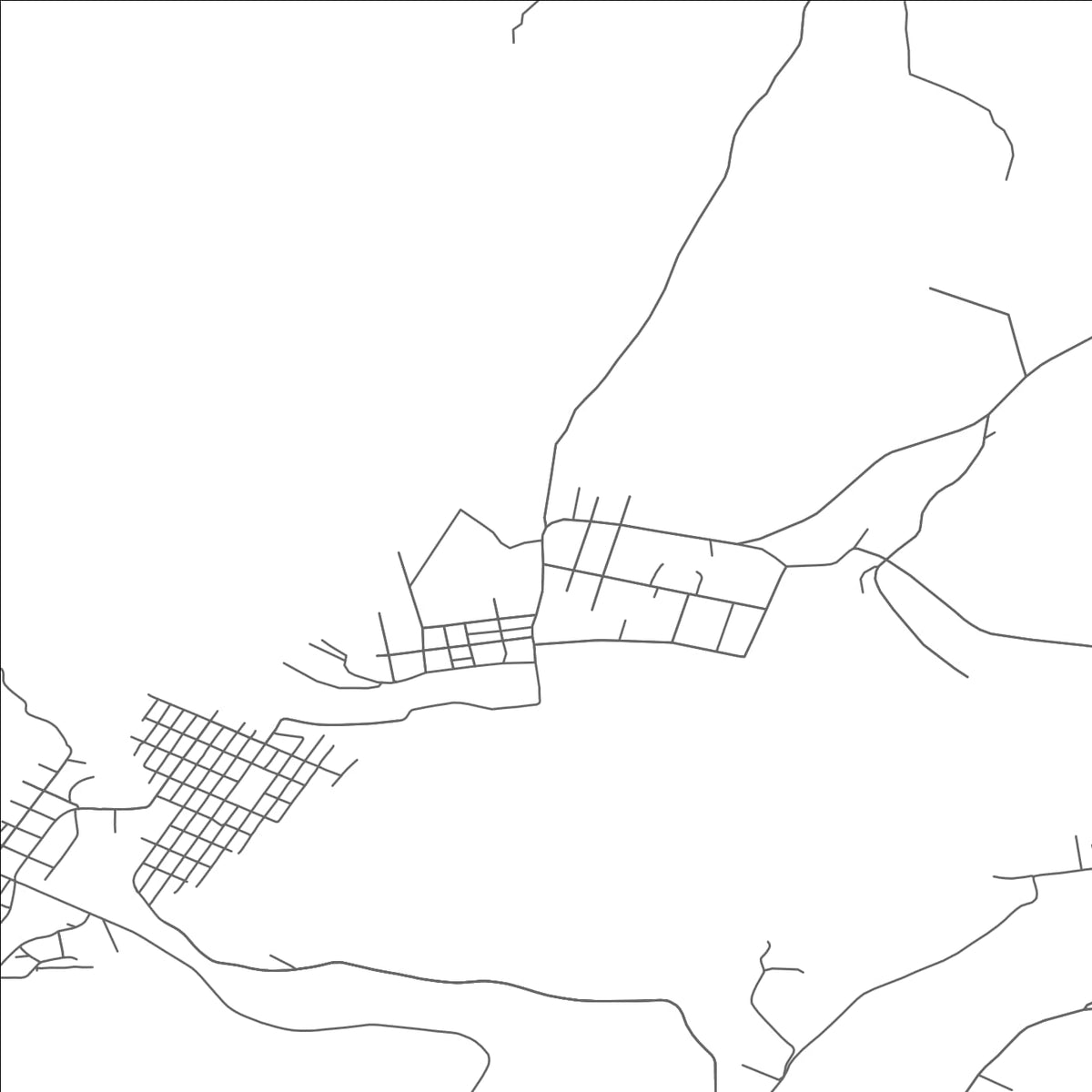 ROAD MAP OF ROBINSON, PENNSYLVANIA BY MAPBAKES