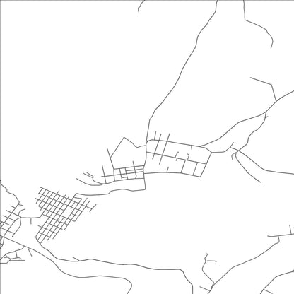 ROAD MAP OF ROBINSON, PENNSYLVANIA BY MAPBAKES