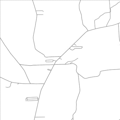 ROAD MAP OF ROME, PENNSYLVANIA BY MAPBAKES