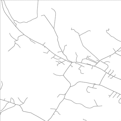 ROAD MAP OF ROOTS, PENNSYLVANIA BY MAPBAKES