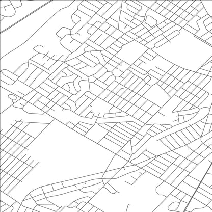 ROAD MAP OF ROSLYN, PENNSYLVANIA BY MAPBAKES