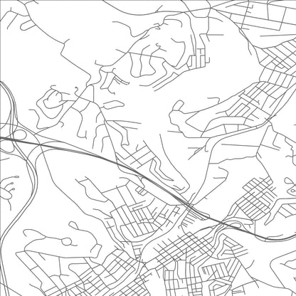 ROAD MAP OF ROSSLYN FARMS, PENNSYLVANIA BY MAPBAKES