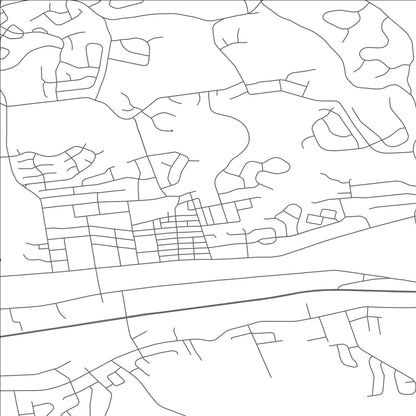 ROAD MAP OF RUTHERFORD, PENNSYLVANIA BY MAPBAKES