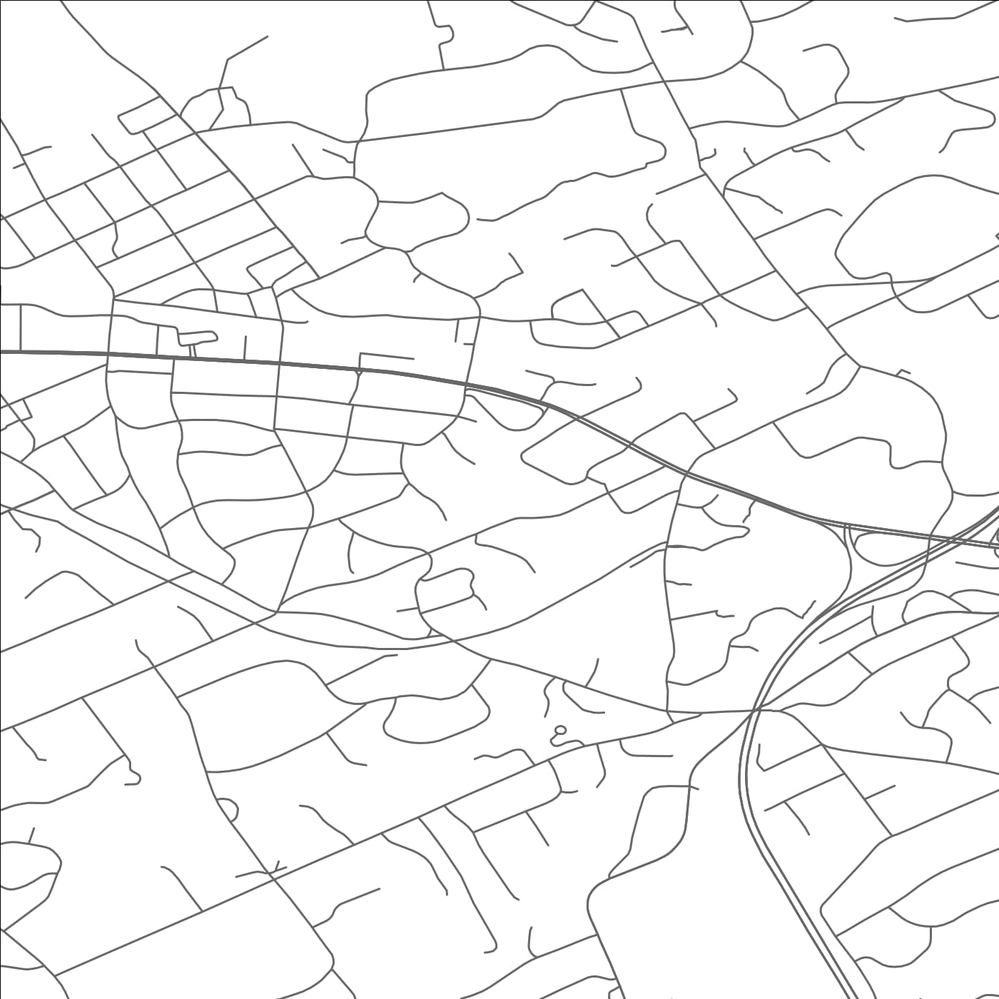 ROAD MAP OF SAINT DAVIDS, PENNSYLVANIA BY MAPBAKES