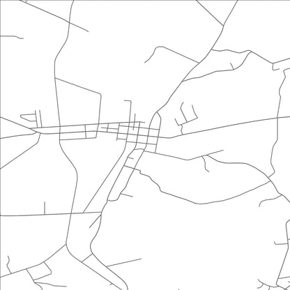 ROAD MAP OF SCHAEFFERSTOWN, PENNSYLVANIA BY MAPBAKES