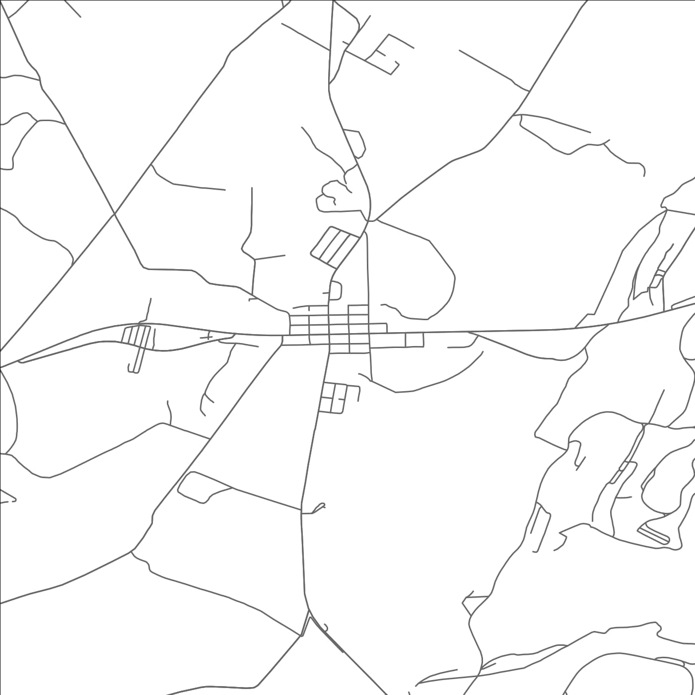 ROAD MAP OF SCHELLSBURG, PENNSYLVANIA BY MAPBAKES